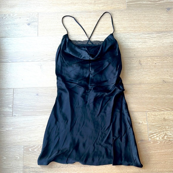 Black Cocktail Dress ZARA | NEW WITH TAGS - Picture 2 of 6